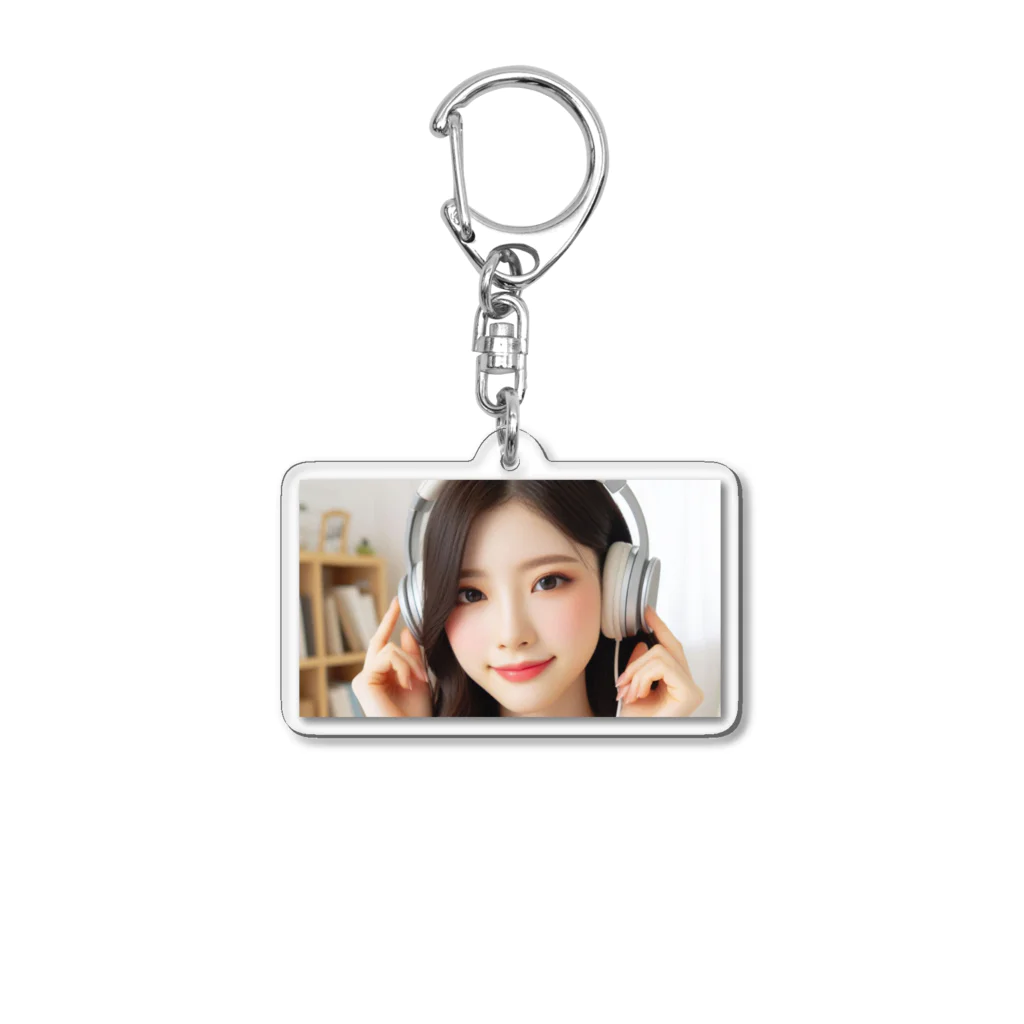 moesoraの音楽を Acrylic Key Chain