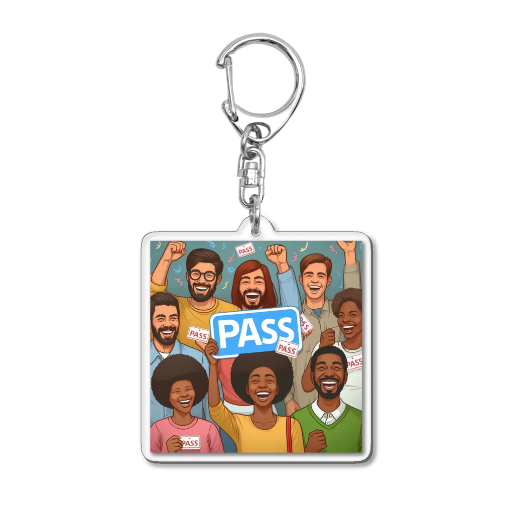 わっしょいの合格PASSED Acrylic Key Chain