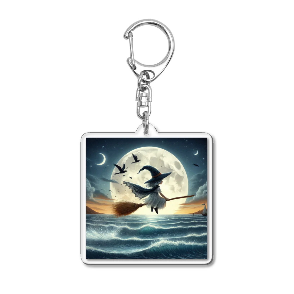 ichimameのshopの魔女見習いのKiki Acrylic Key Chain