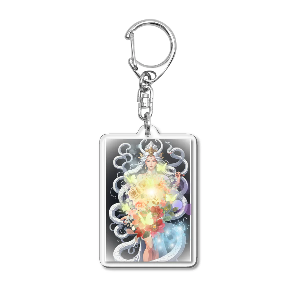 F・Y の白蛇女神様 Acrylic Key Chain