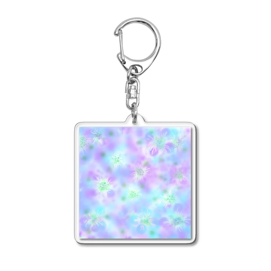 KuROiの紫陽花 Acrylic Key Chain