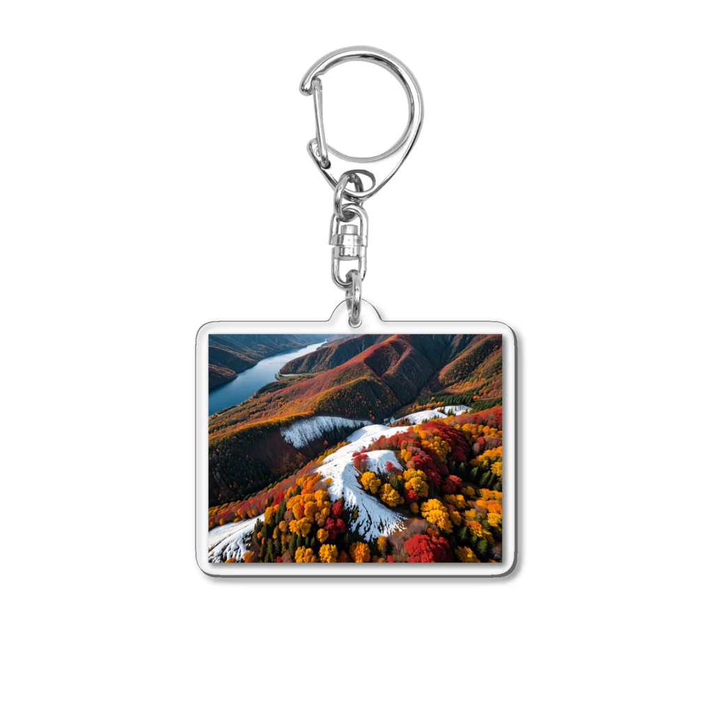 studio eizoの京都の紅葉 Acrylic Key Chain