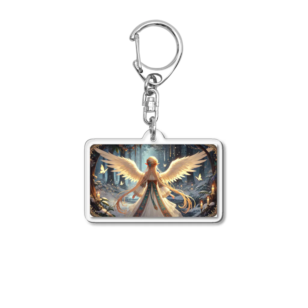 Farashの神秘の守護天使 Acrylic Key Chain