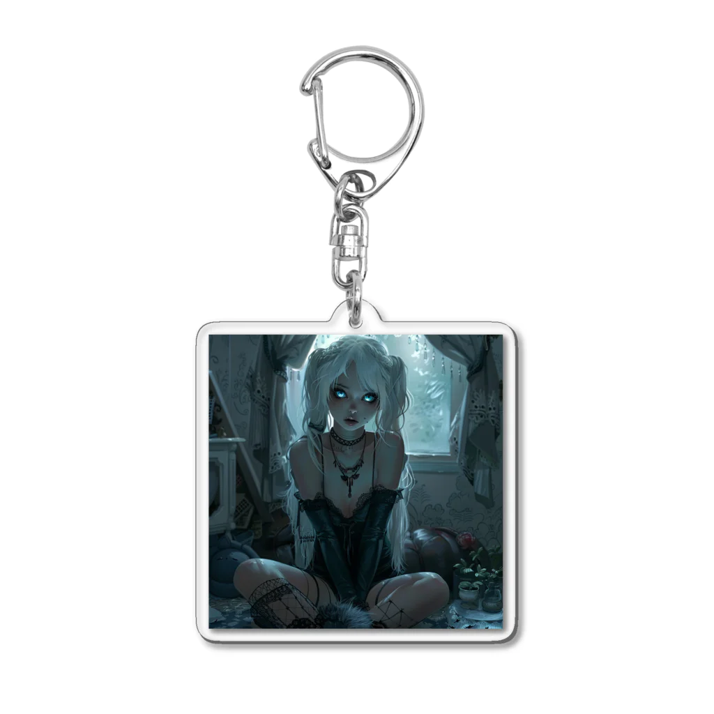 akoluのgothic girl Acrylic Key Chain