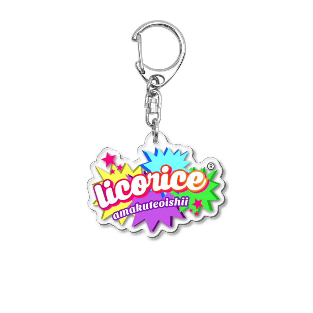 book　space　co.のlicorice Acrylic Key Chain