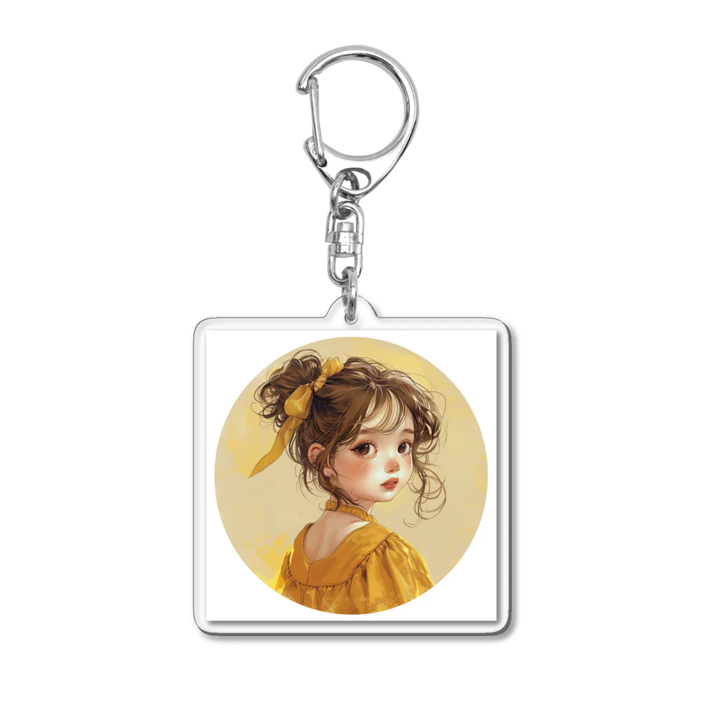 AQUAMETAVERSEの美少女・In the circle Tomoe bb 2712 Acrylic Key Chain