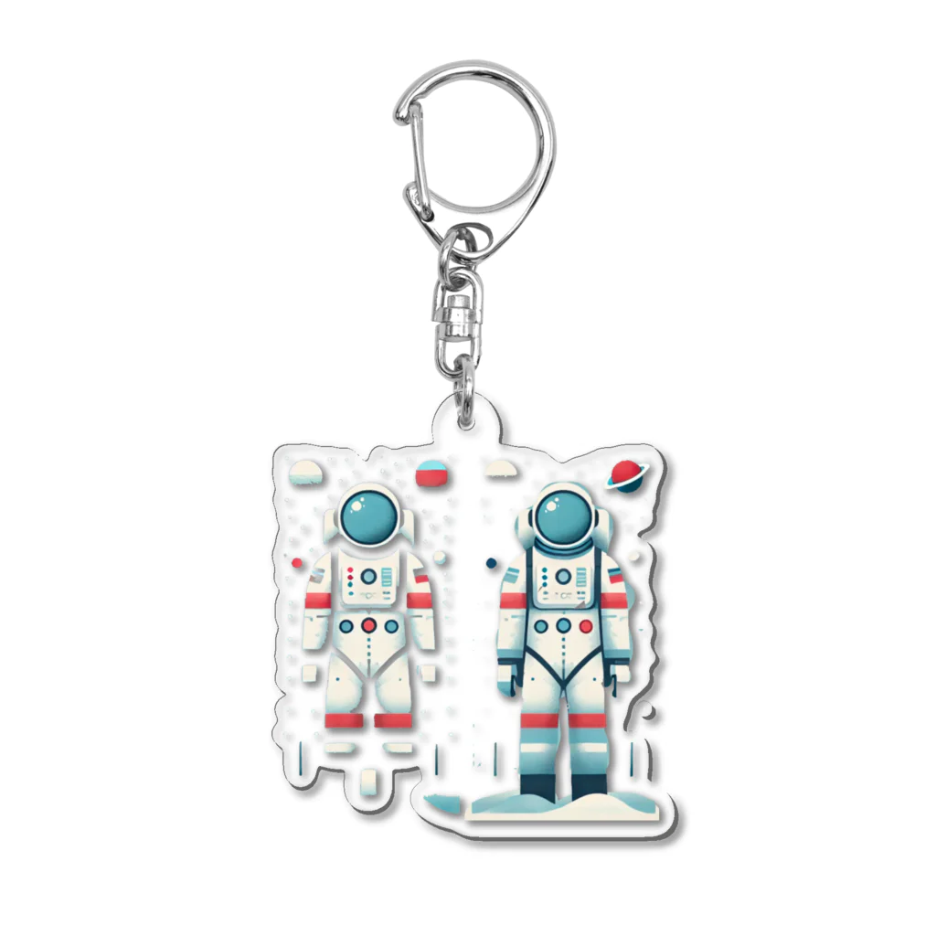 kenryo ai☆の宇宙飛行士 Acrylic Key Chain