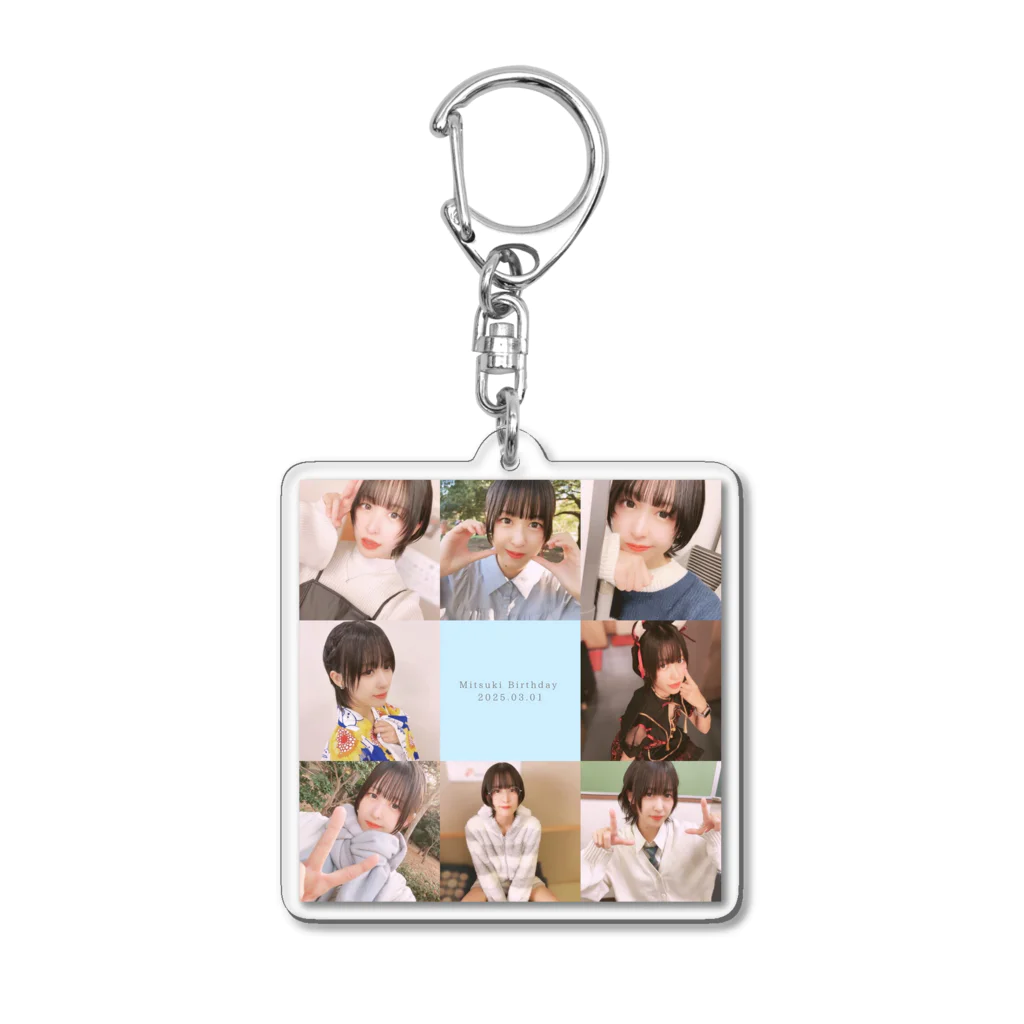 easelartstudioのみーたん生誕キーホルダー2025 Acrylic Key Chain