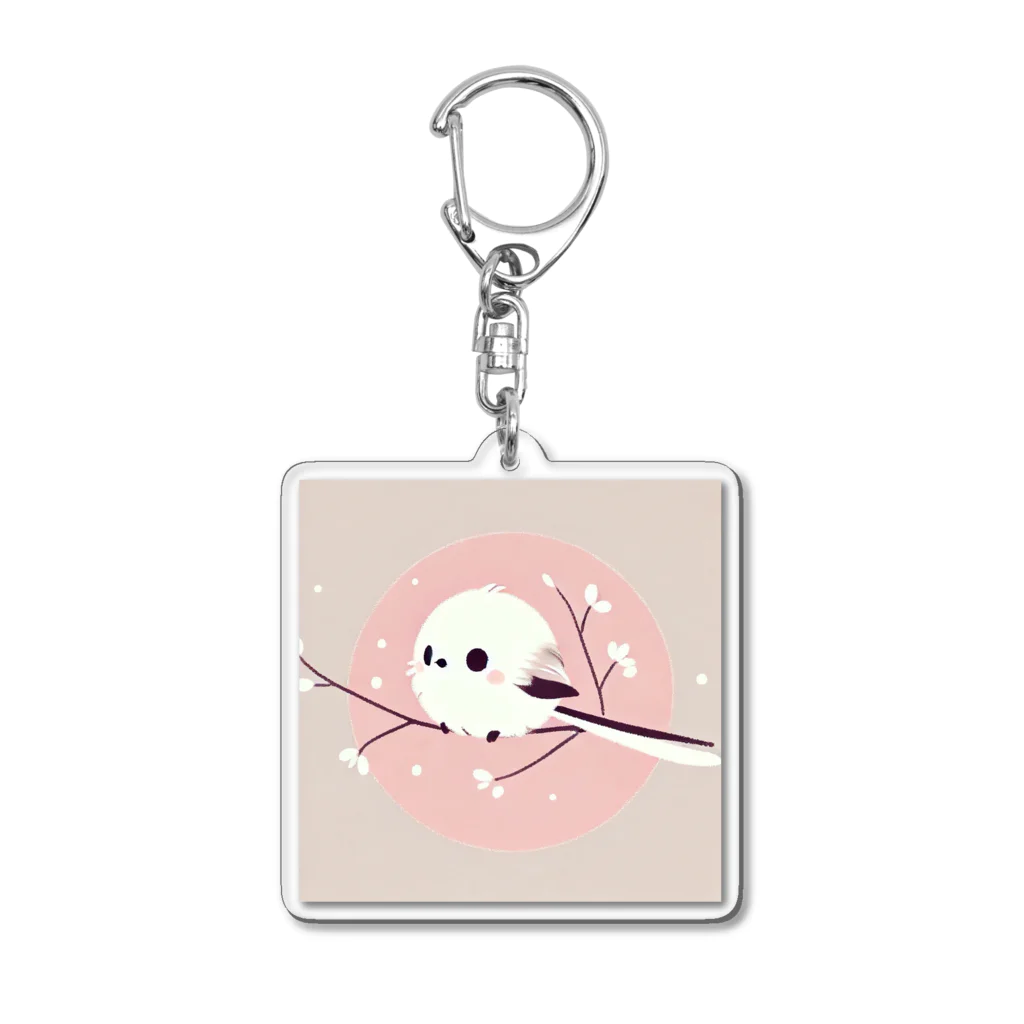 しまえながくりえいてぃぶのもふえな Acrylic Key Chain