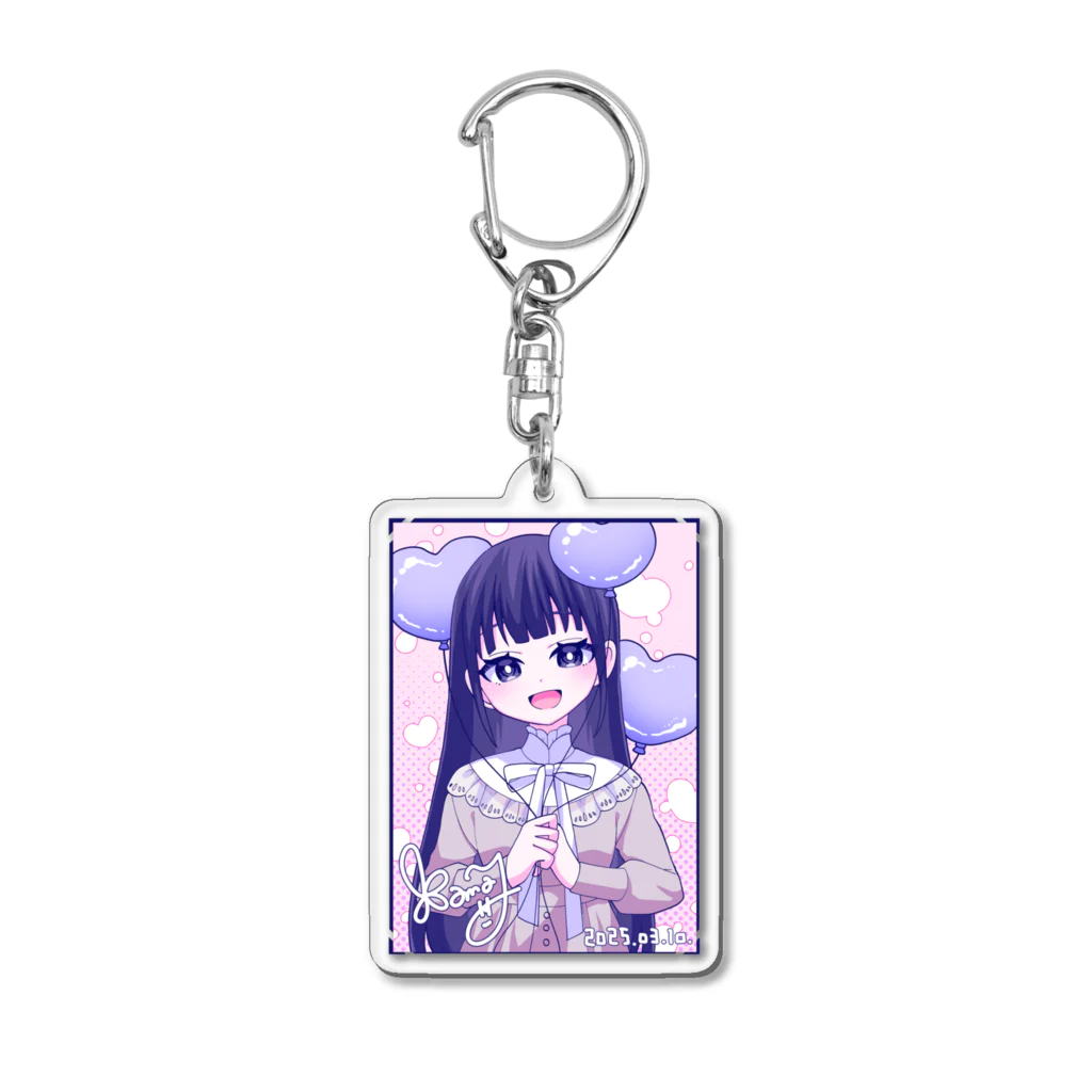 優木かな 誕生日記念グッズ 2025の誕生日記念グッズ Acrylic Key Chain