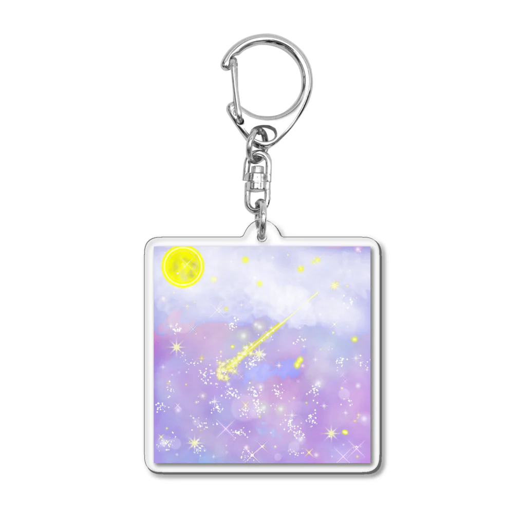 RyuNの夜空 Acrylic Key Chain