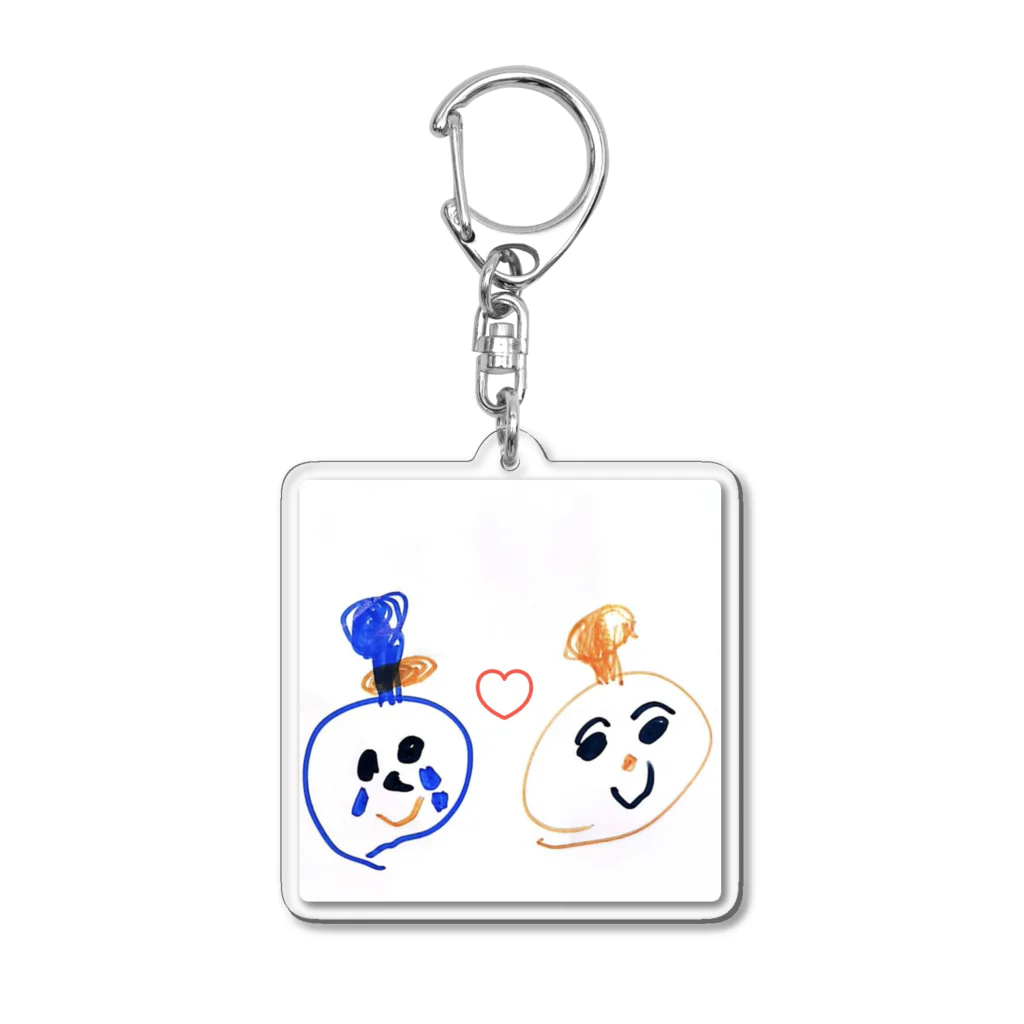 tom28282828のJ paint Acrylic Key Chain