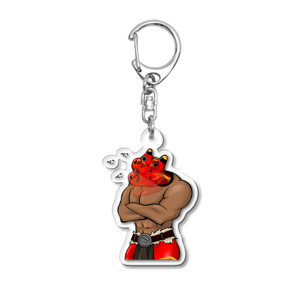 くちばし牛乳のべこタウロス Acrylic Key Chain