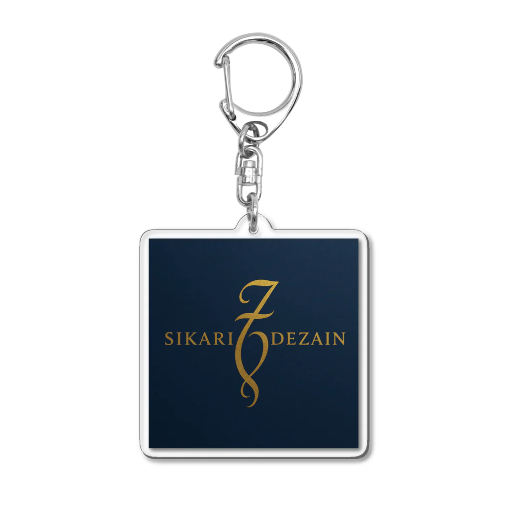 ORZEASIKARI2025のシカリデザインオフィスロゴ Acrylic Key Chain