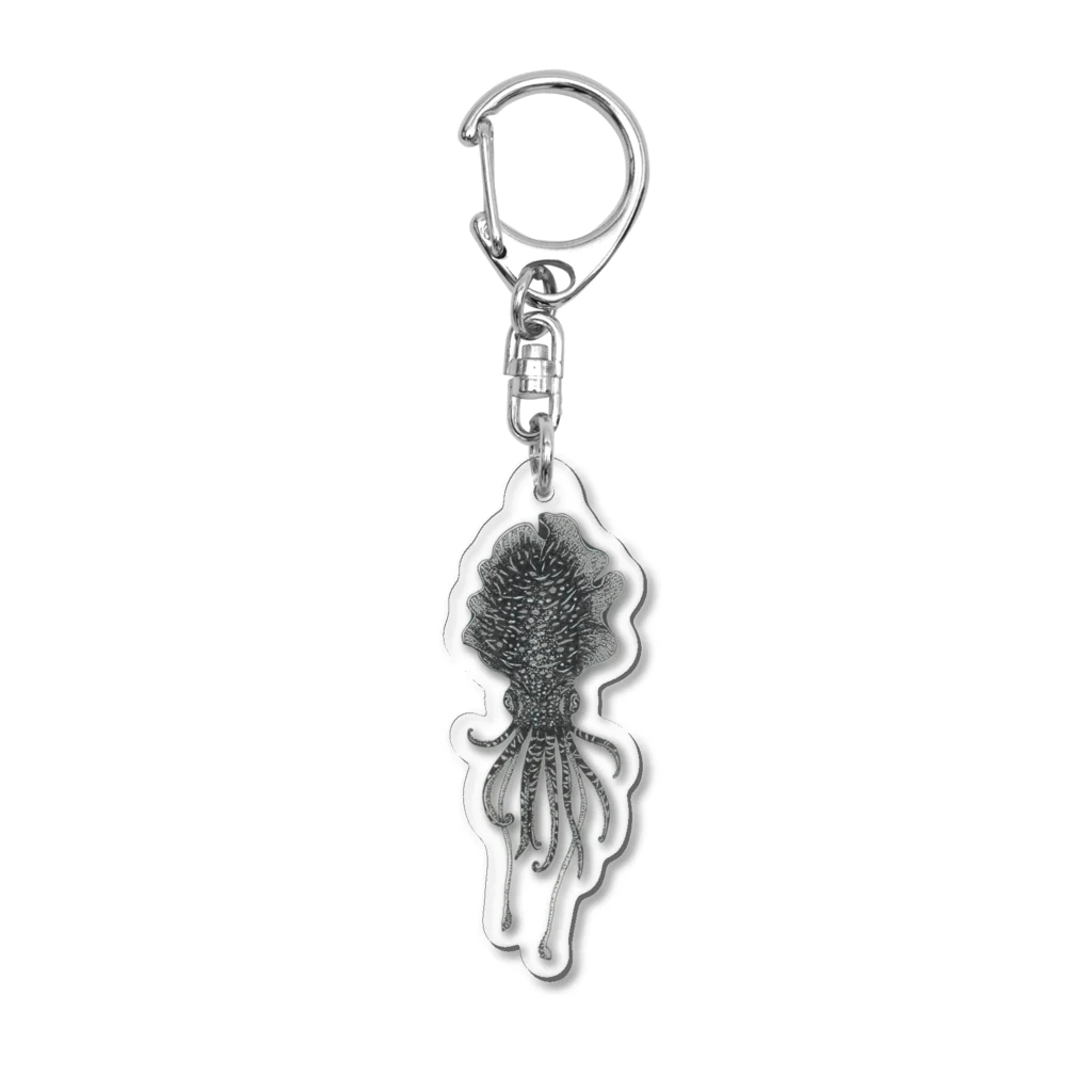 スナックカブトムシのコブシメちゃん Acrylic Key Chain