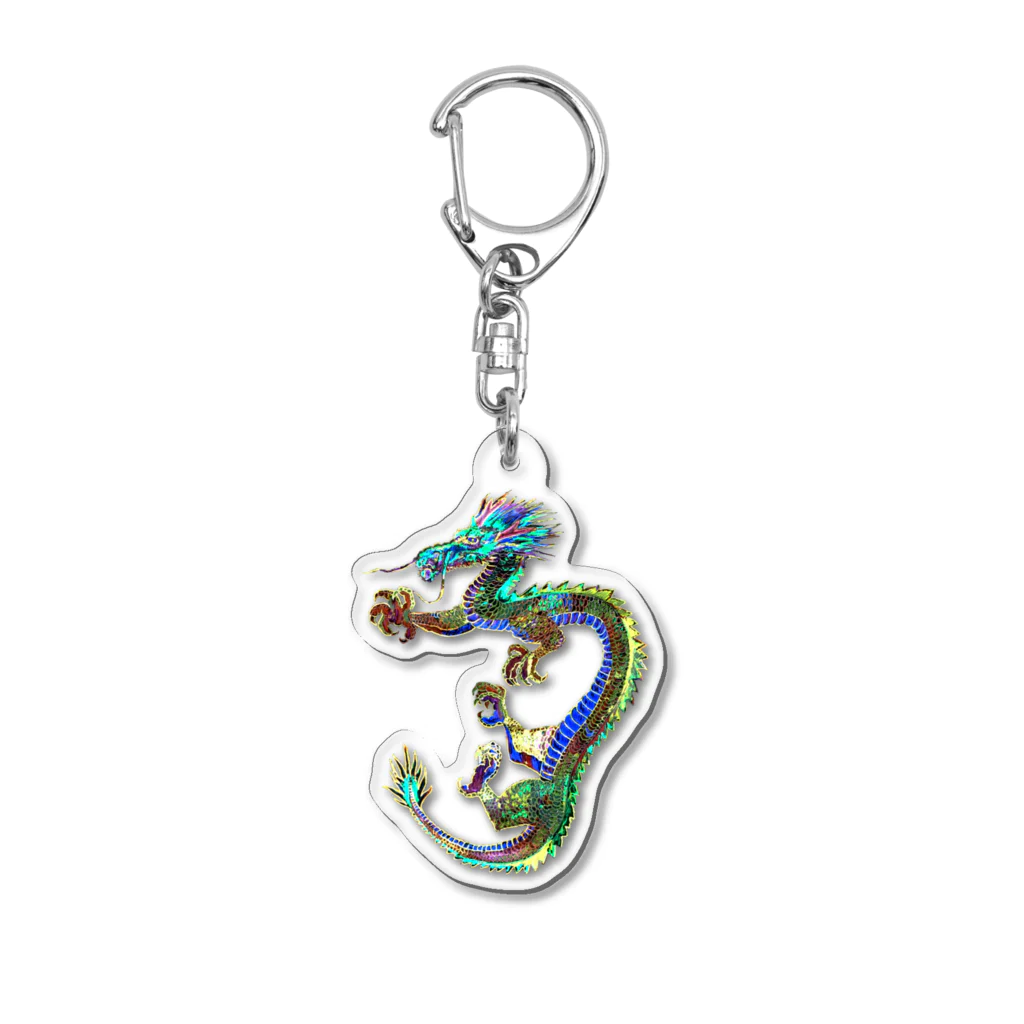 R.MUTT2024の開運ドラゴン Acrylic Key Chain