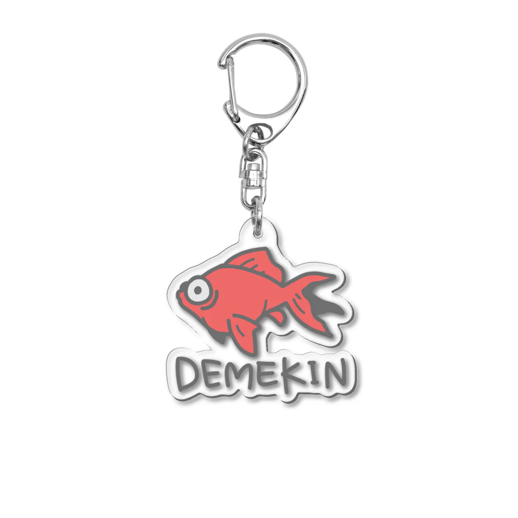 千月らじおのよるにっきのDEMEKIN(赤) Acrylic Key Chain