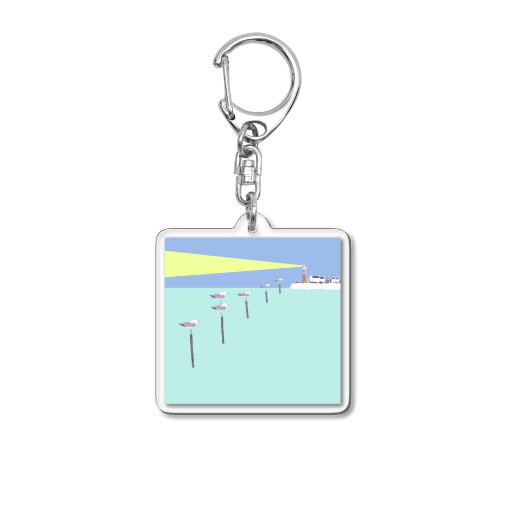 _mitoのLighthouse Acrylic Key Chain