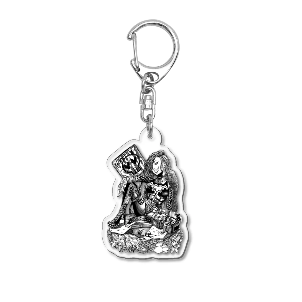 月が輝くこんな夜にのSEXANDDEATH Acrylic Key Chain