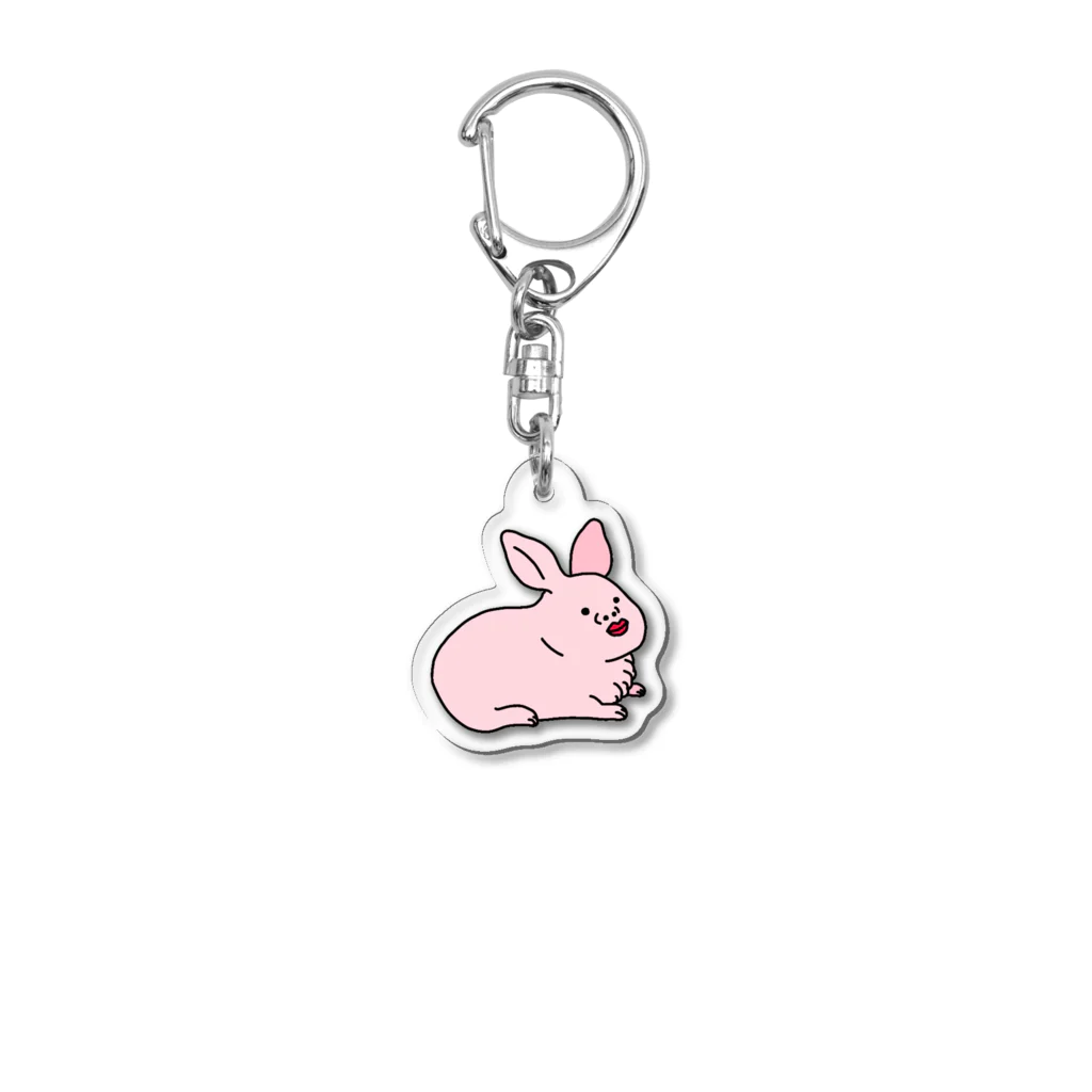 秋風のうさぎくん。 Acrylic Key Chain