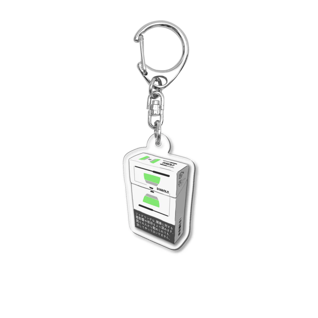 ふいきっくの依存性の強いディアボロ Acrylic Key Chain