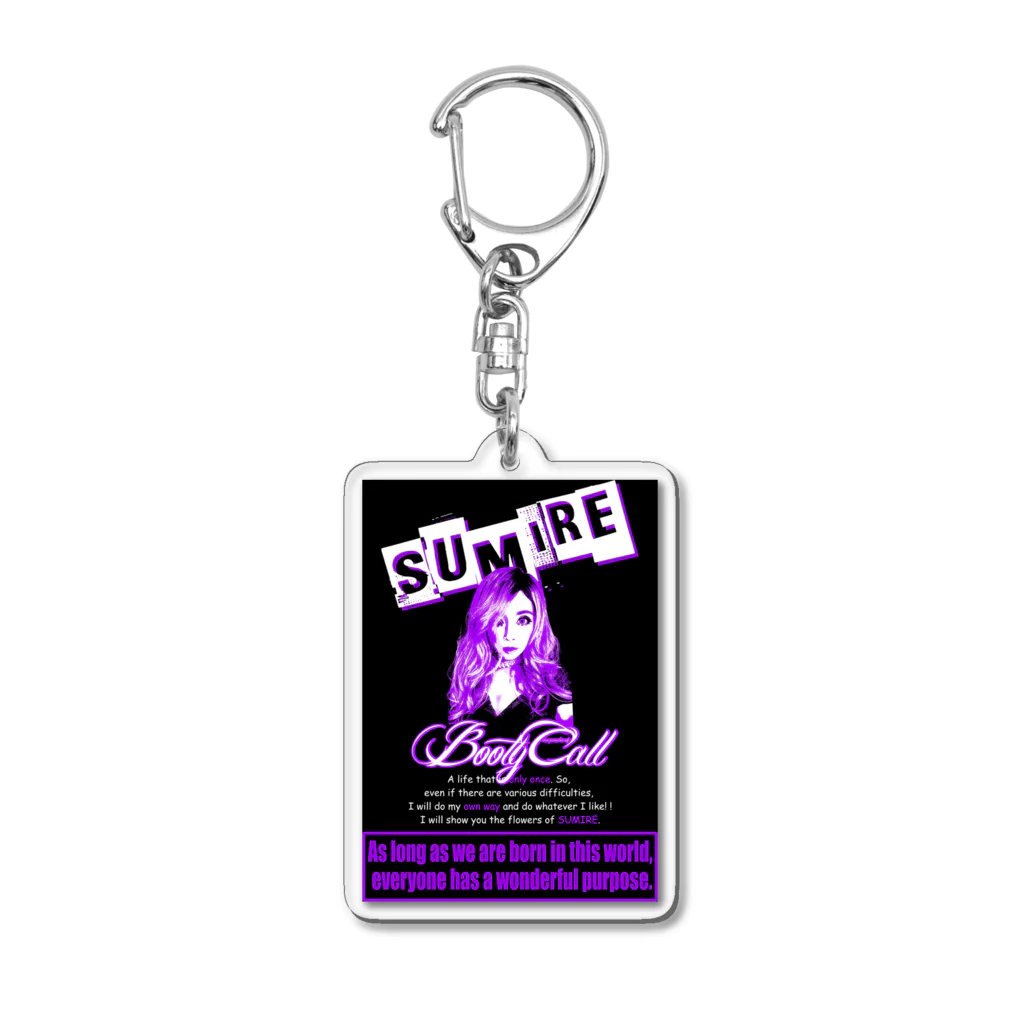 booty callのviolet －Iya－ Acrylic Key Chain