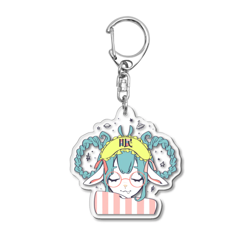 ClowZ ／ 渡瀬しぃのの彗眠 Acrylic Key Chain