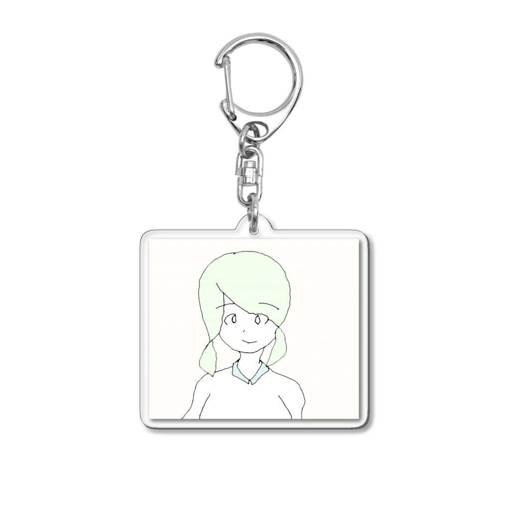 水草のナウ・ガール３９ Acrylic Key Chain