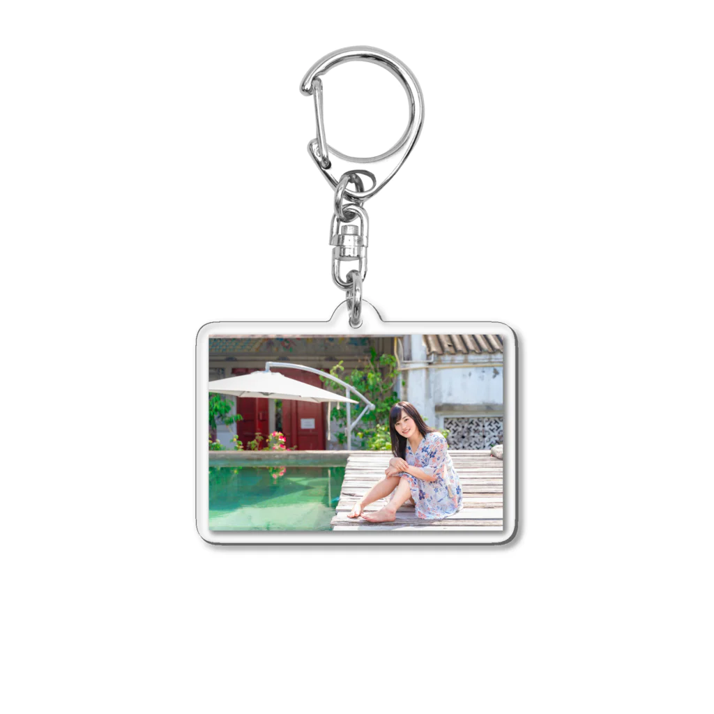 Always with BuaのBua in bangkok Acrylic Key Chain