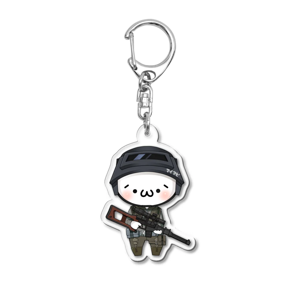 マイマビゲーム放送局のマビちゃんグッズ Acrylic Key Chain