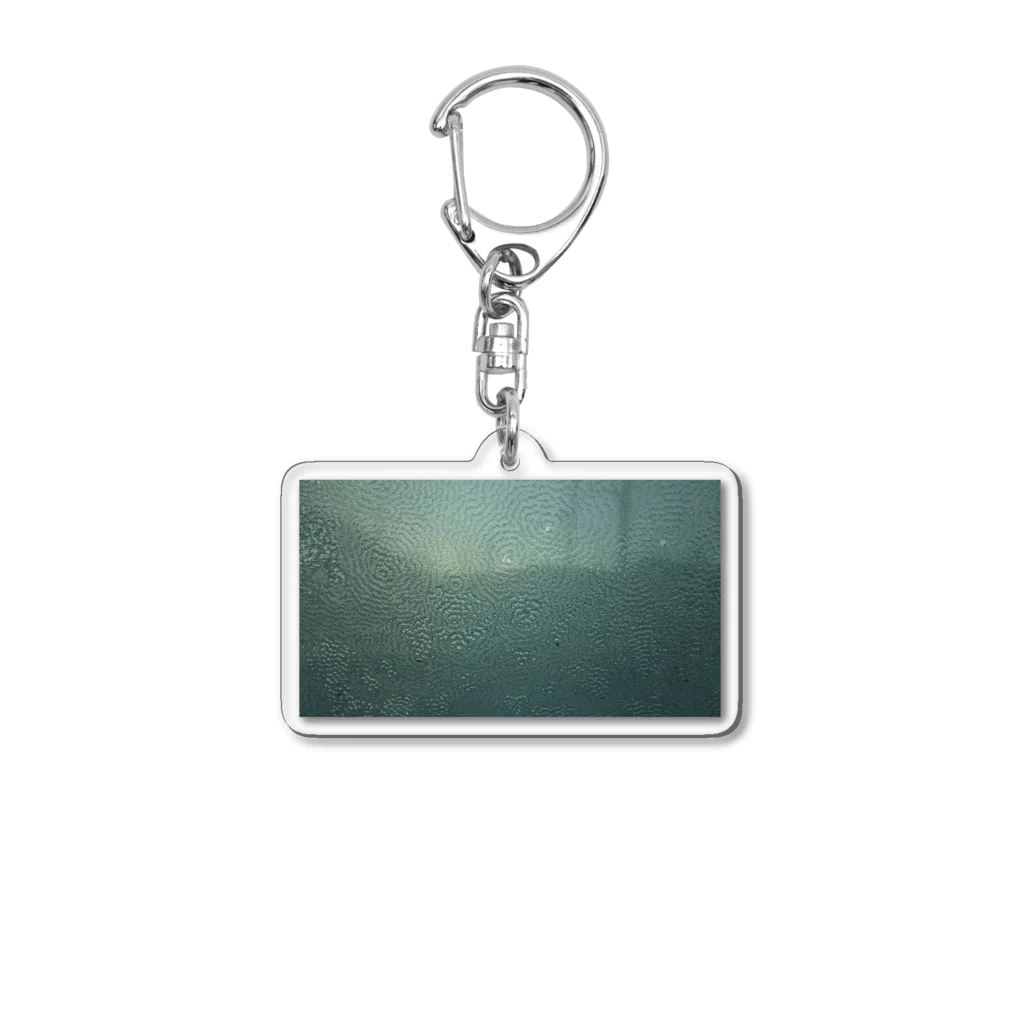 ニューセラミクスの朝凍るフロントガラス Acrylic Key Chain