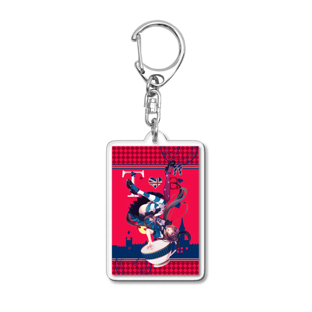 mireiの英国アリス Acrylic Key Chain