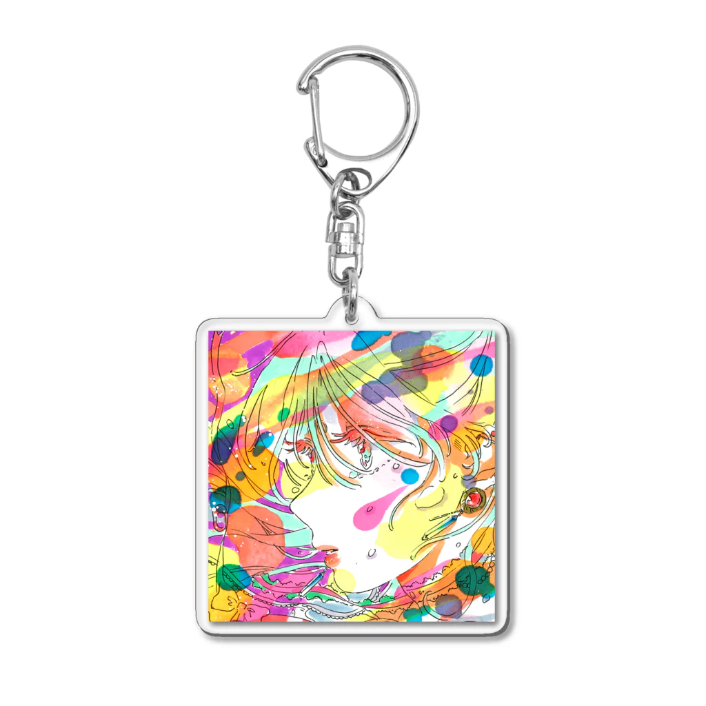 CYONの瞬きとまばたきの間の、 Acrylic Key Chain