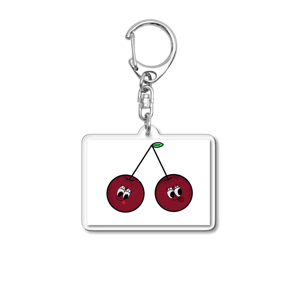 りんごちゃんのチェリーシェリー Acrylic Key Chain