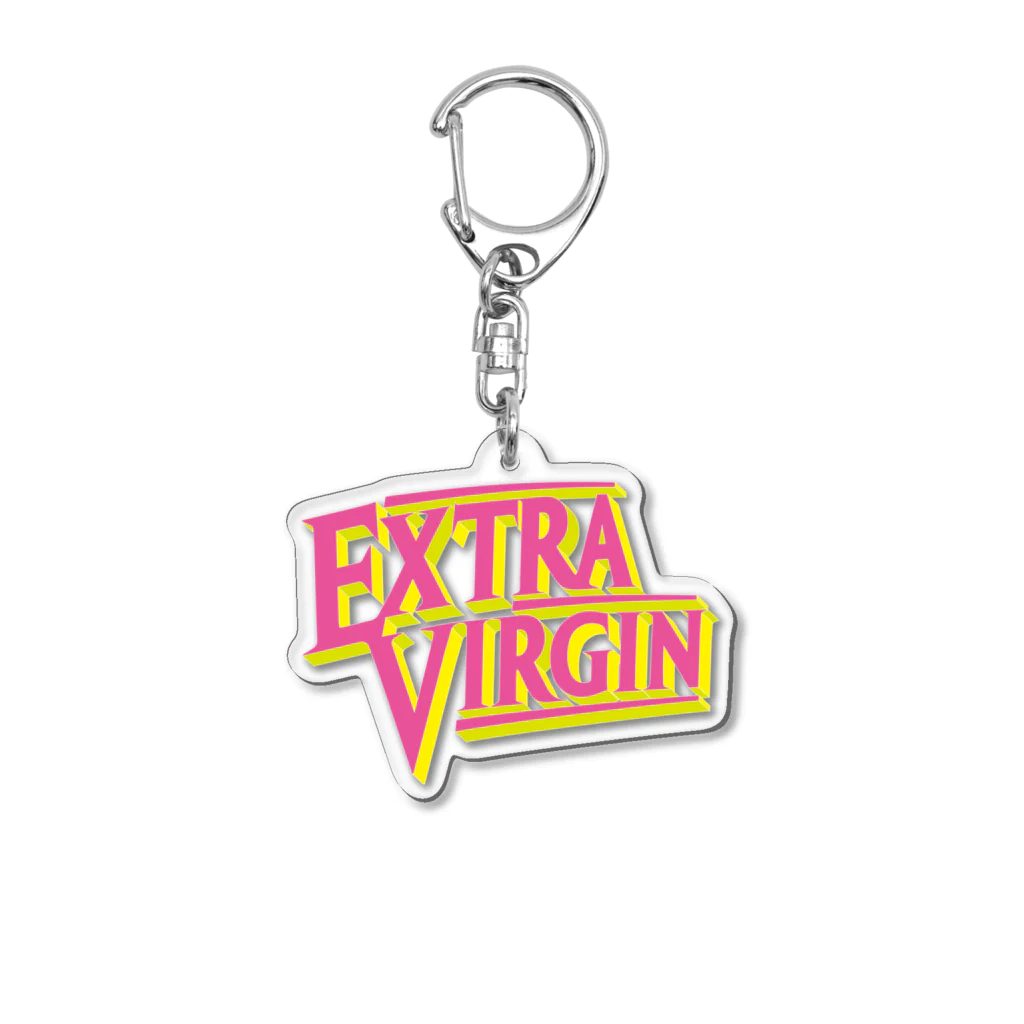 extravirginのextra virgin アクリルキーホルダー