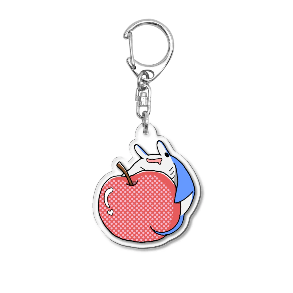 焼林檎のマンタくん(りんご) Acrylic Key Chain