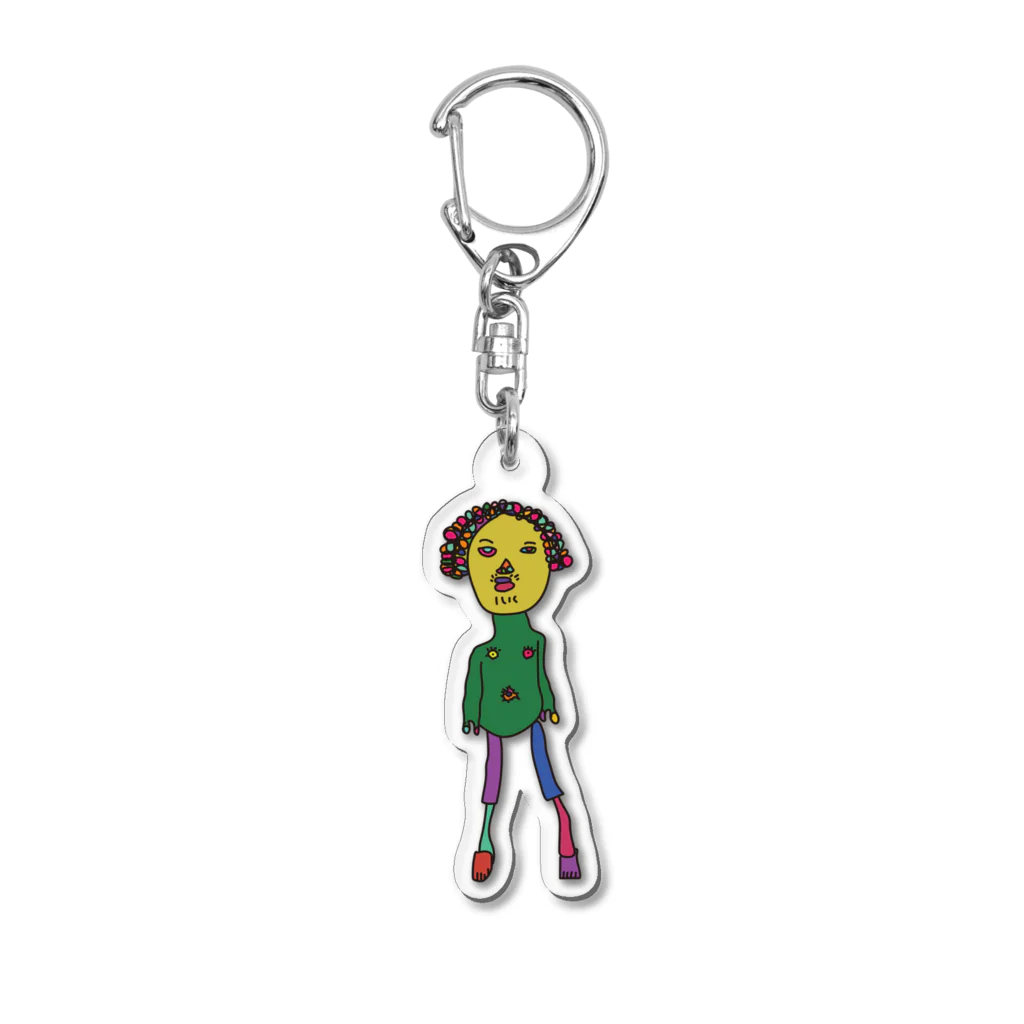 Santomi Hirosukeのおじさん_knh002 Acrylic Key Chain