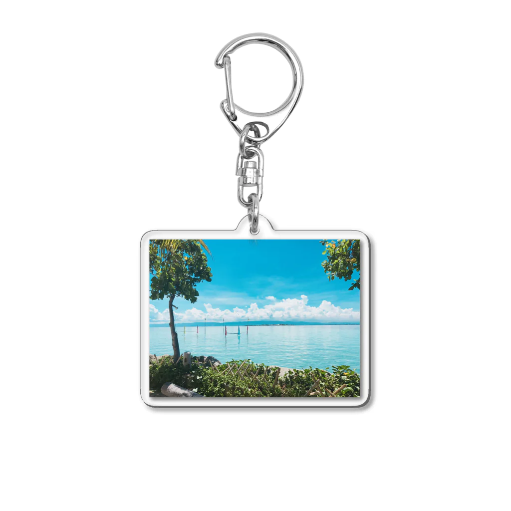 フカツ マリエの南の島 Acrylic Key Chain