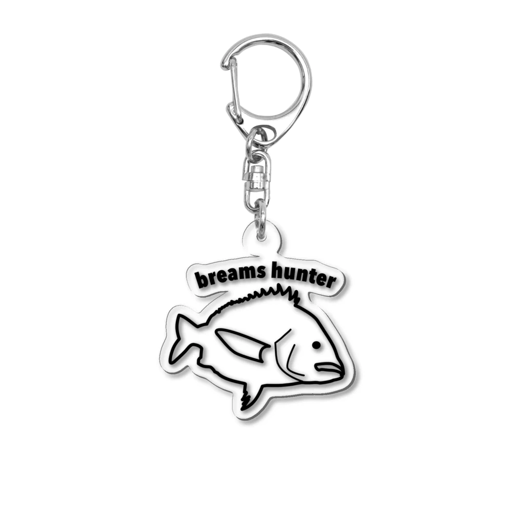 釣活のチヌハンターグッズ Acrylic Key Chain