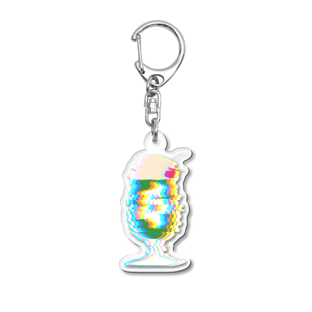 イクランドの消滅メロンソーダ Acrylic Key Chain