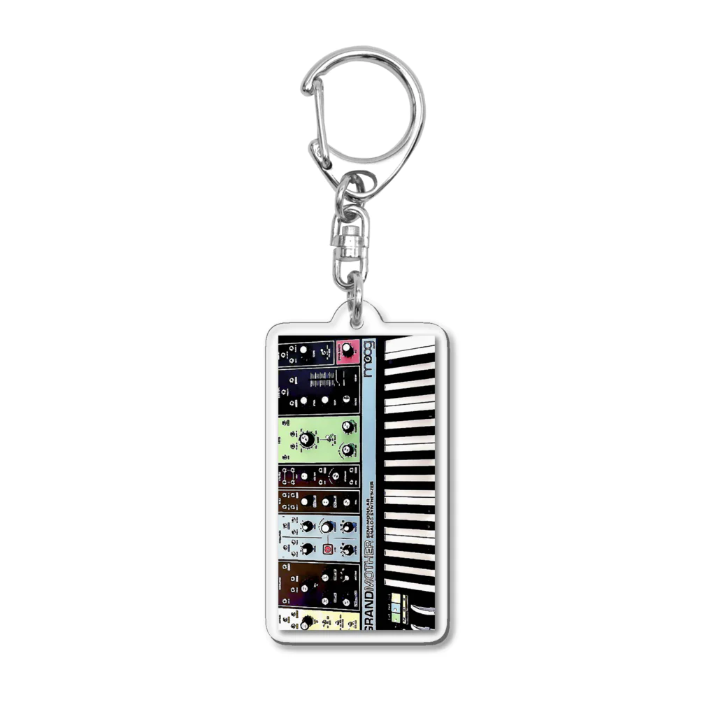 人人人のmoog 祖母イラスト Acrylic Key Chain