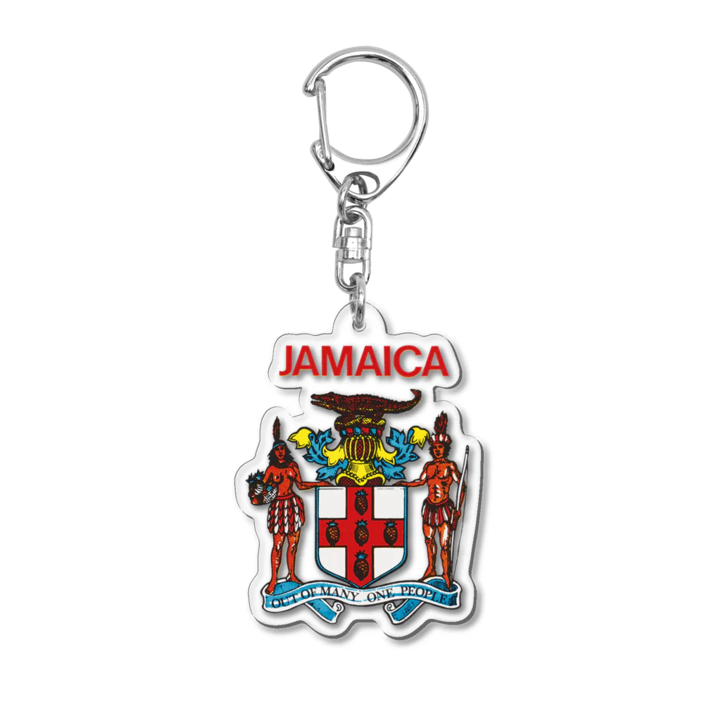 ジャマイカ再発クオリティのOUT OF MANY ONE PEOPLE  Acrylic Key Chain