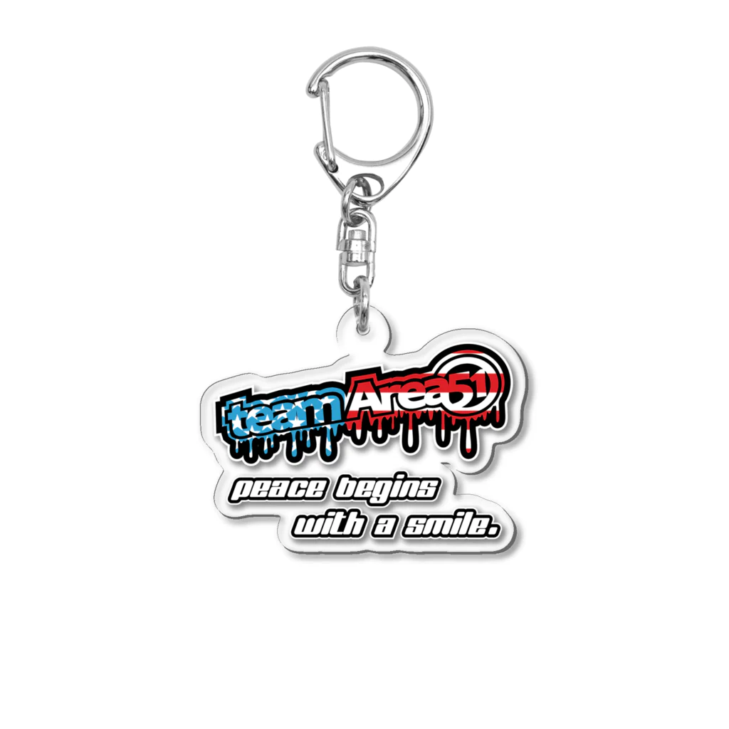 AREA51MIYAKOのTEAM　AREA51USA[2020］ Acrylic Key Chain