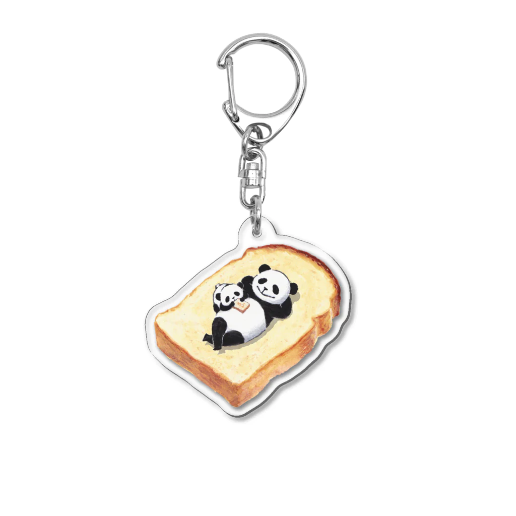 fig-treeのごろねパンダ Acrylic Key Chain