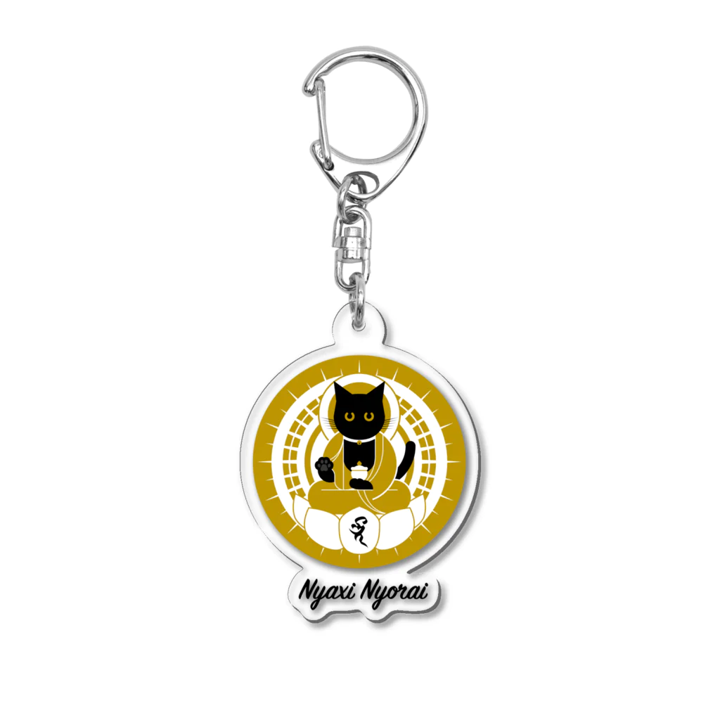 HB eichibiiのN薬師如来 Nyaxi Nyorai Acrylic Key Chain