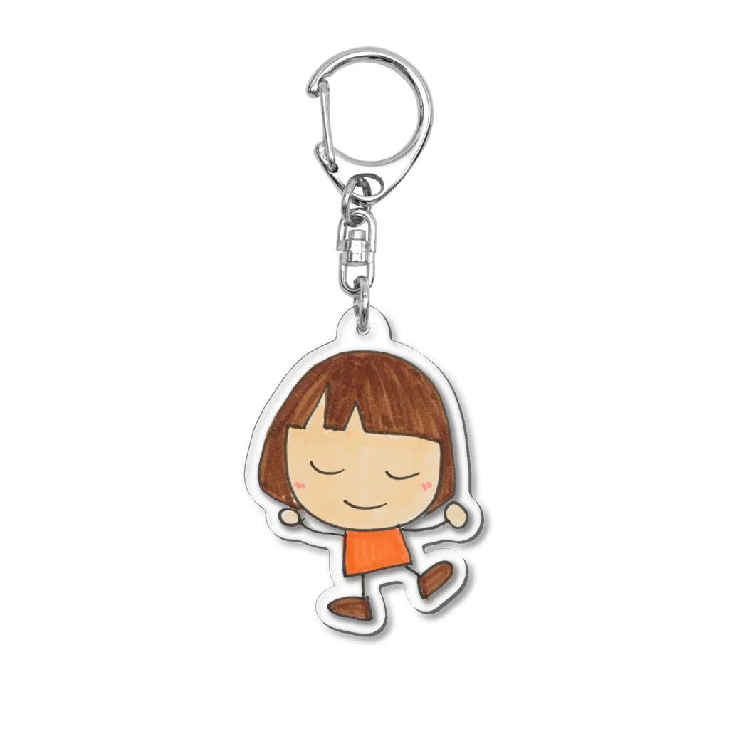 KYONSMILEの夢みるきょんちゃん Acrylic Key Chain