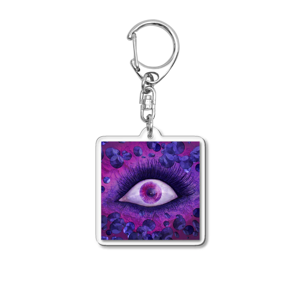 Lilasbillz -リラ冷え-のゴルゴーンの眼 Acrylic Key Chain