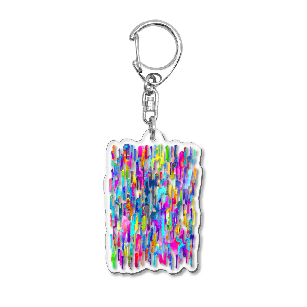 Miki_after_partyのcolorful rain -vivid- Acrylic Key Chain