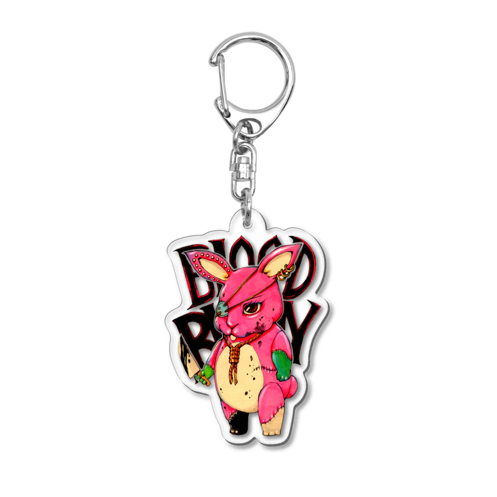 月が輝くこんな夜にのBLOOD BUNNY Acrylic Key Chain