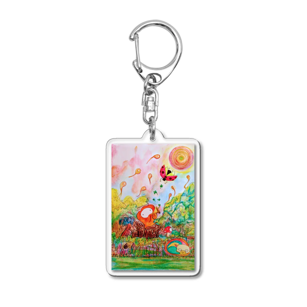 🍀MＯＮＴＰＡＲLＯ🍀「モンパルロ」のモンパルロ Acrylic Key Chain